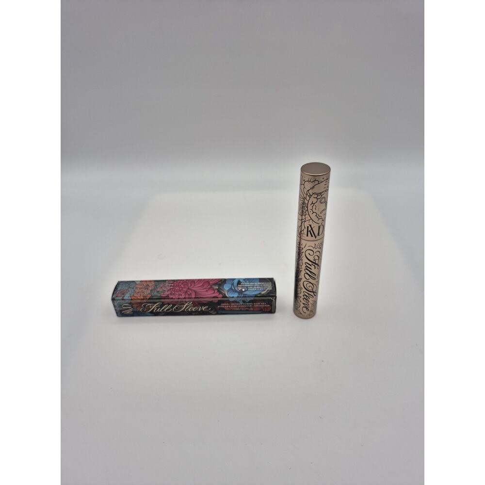 KVD Beauty Full Sleeve Long + Defined Tubing Mascara Ink Black #10 0.37 New